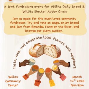 Visit Willits Sip Some Soup-Willits Daily Bread Fundraiser